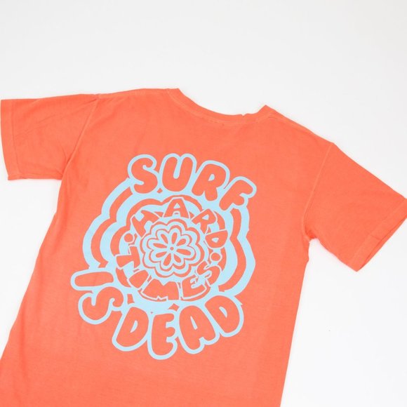 Surf is Dead Hard Times Graphic Tee - Picture 5 of 12